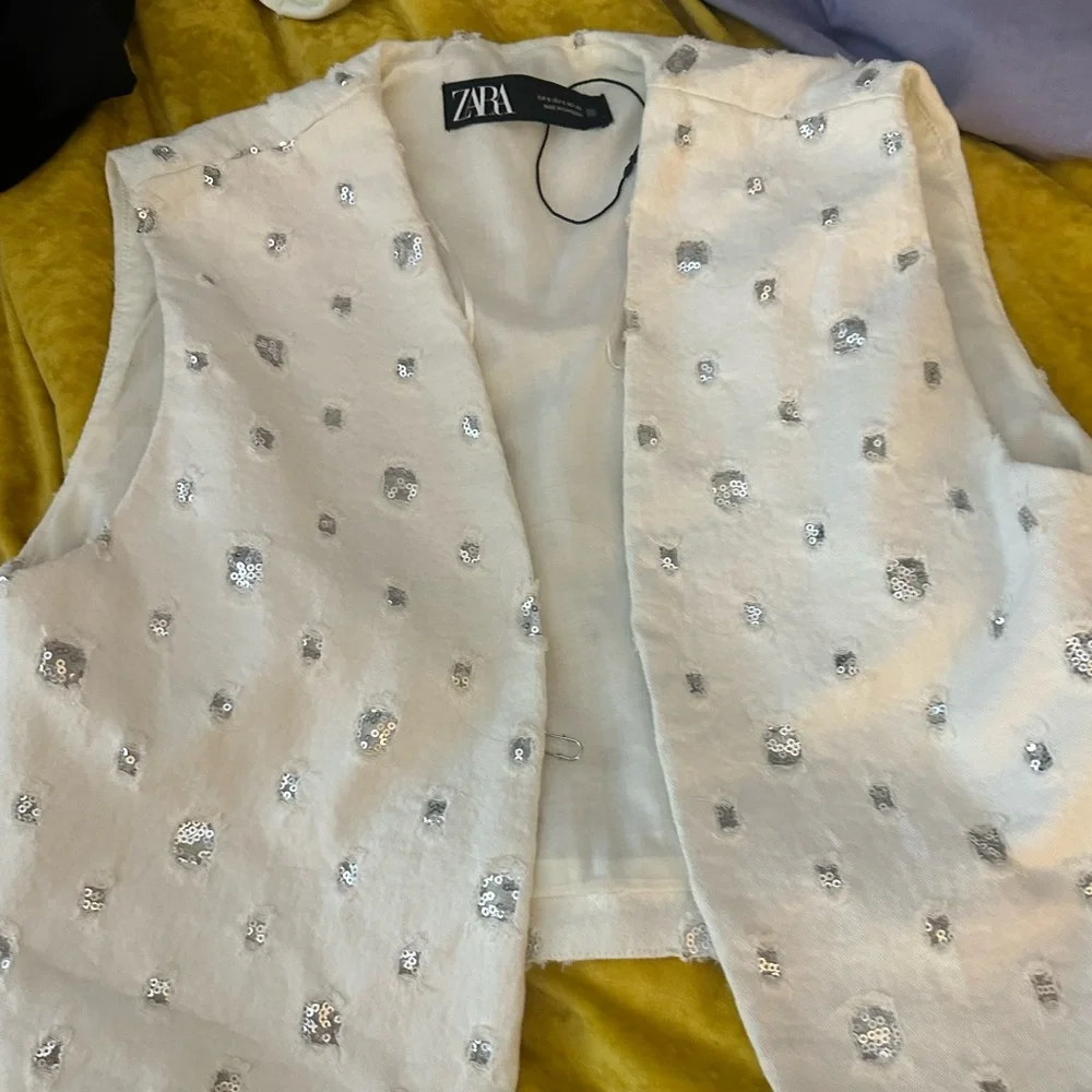 Zara bloggers favorite vest and shorts size s - Picture 6 of 9
